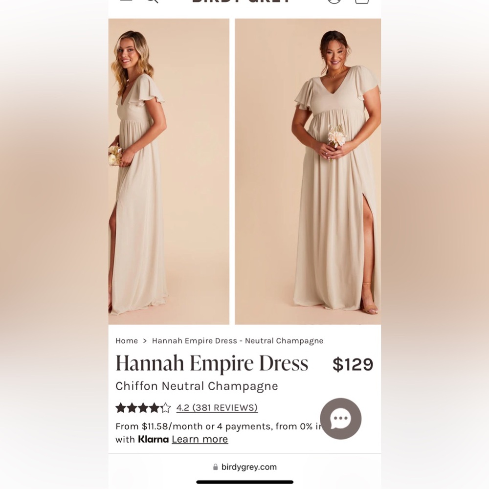 Birdy Grey Bridesmaid Dress